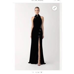 Sau lee Ariana velvet gown